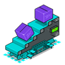 Block Conveyor Stairs
