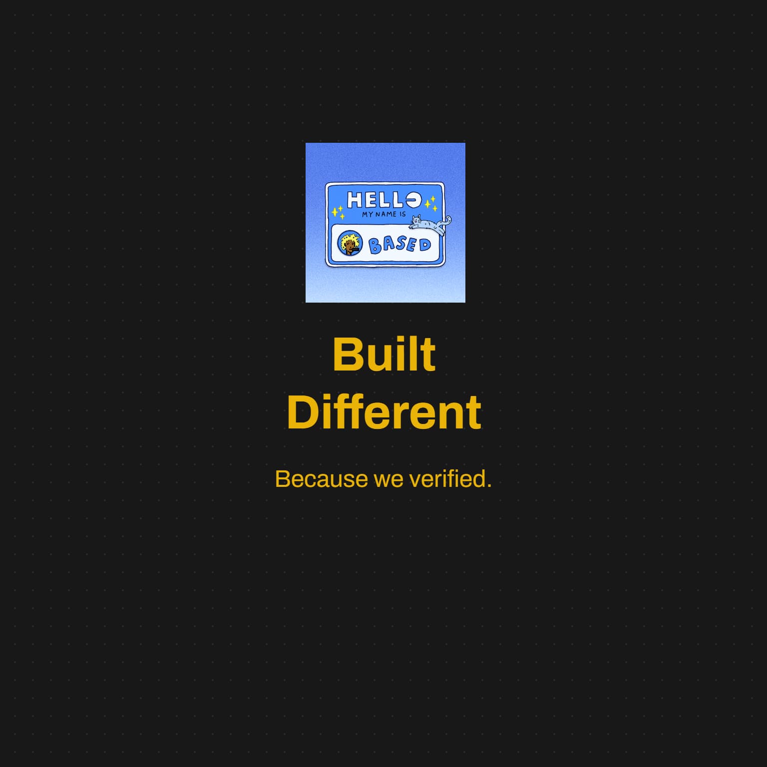 verified baby