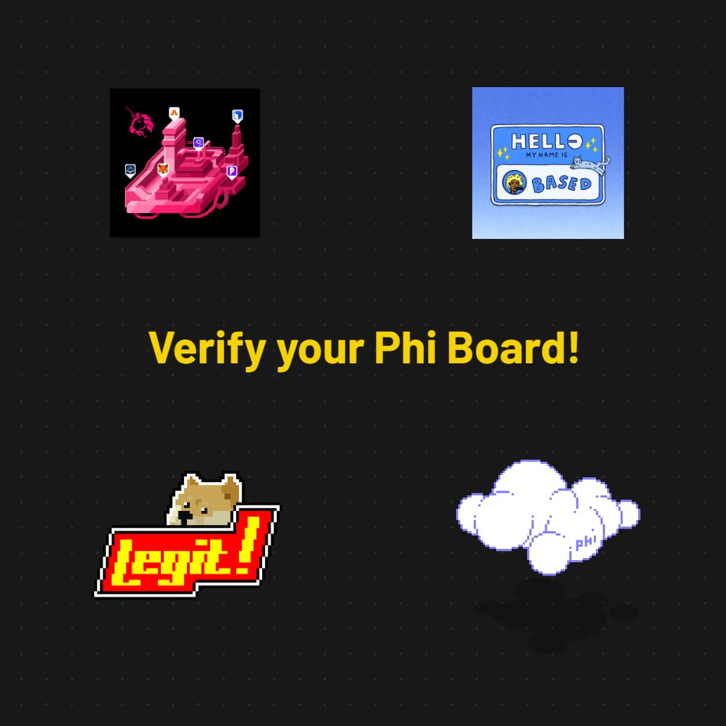 Verify your Phi Board! (Fork)
