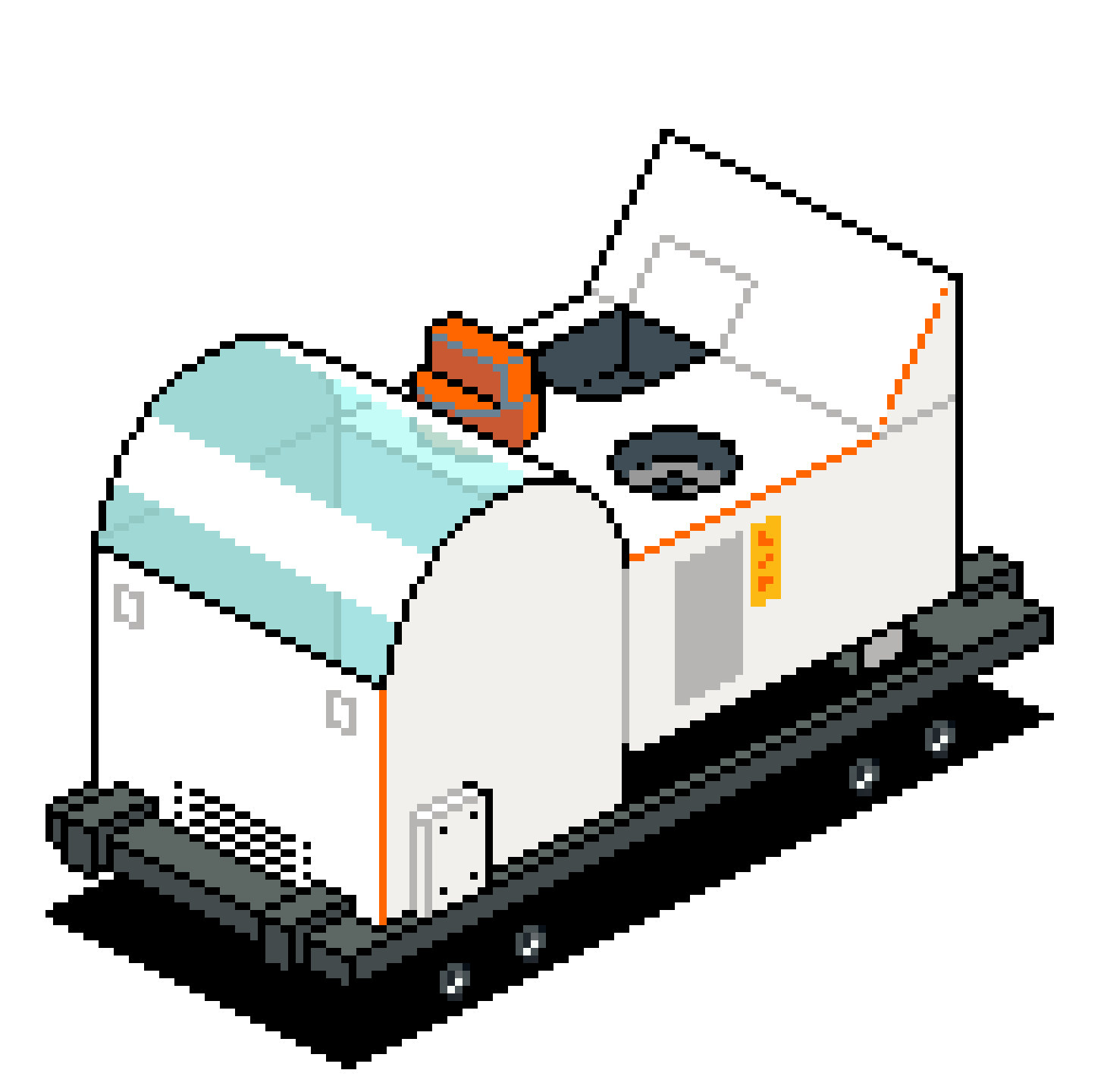 art-Vehicle Trailer Gachapon