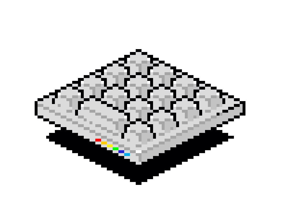 art-Retro PC Keyboard