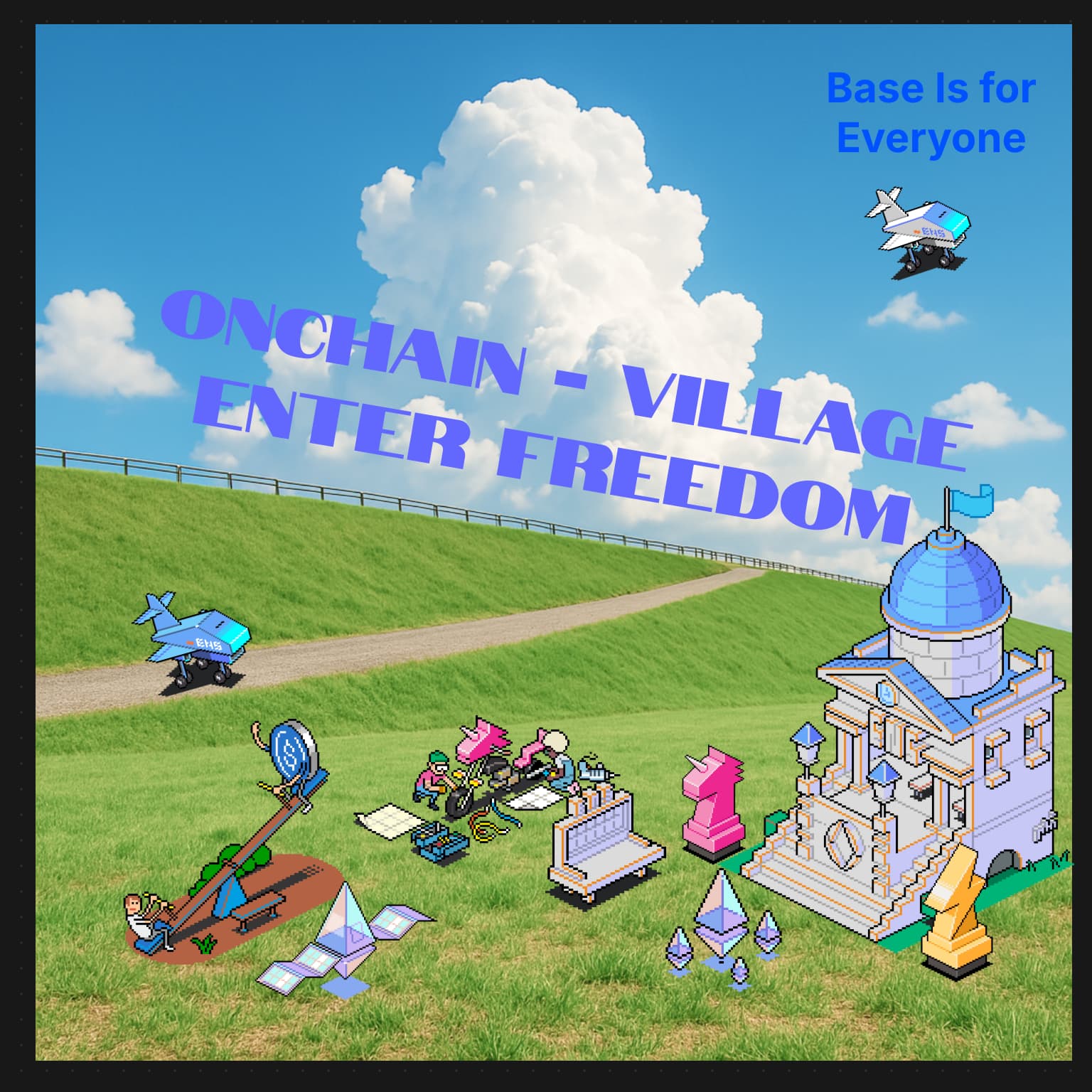 Onchain Village - Enter Freedom