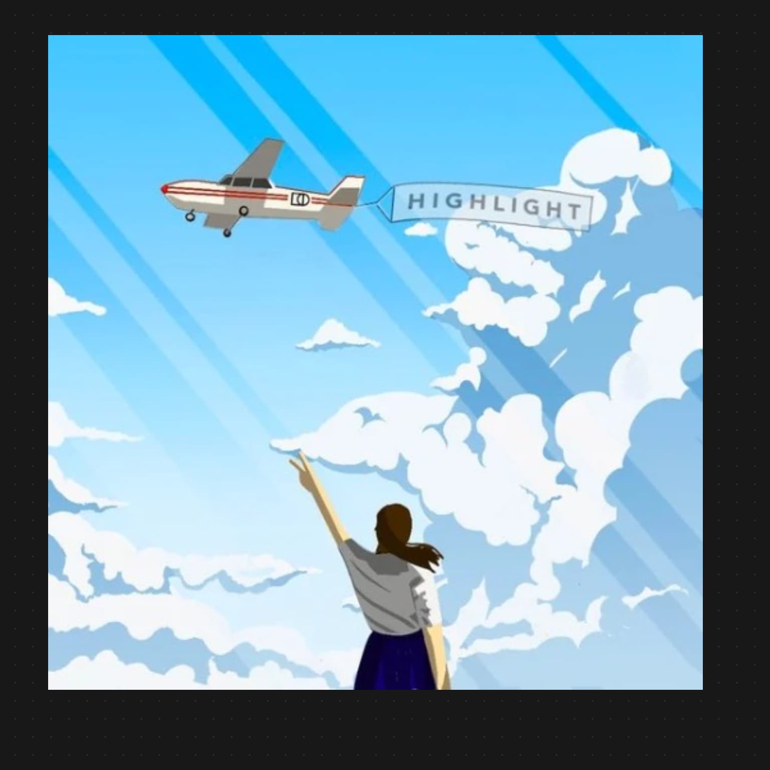 just sky be