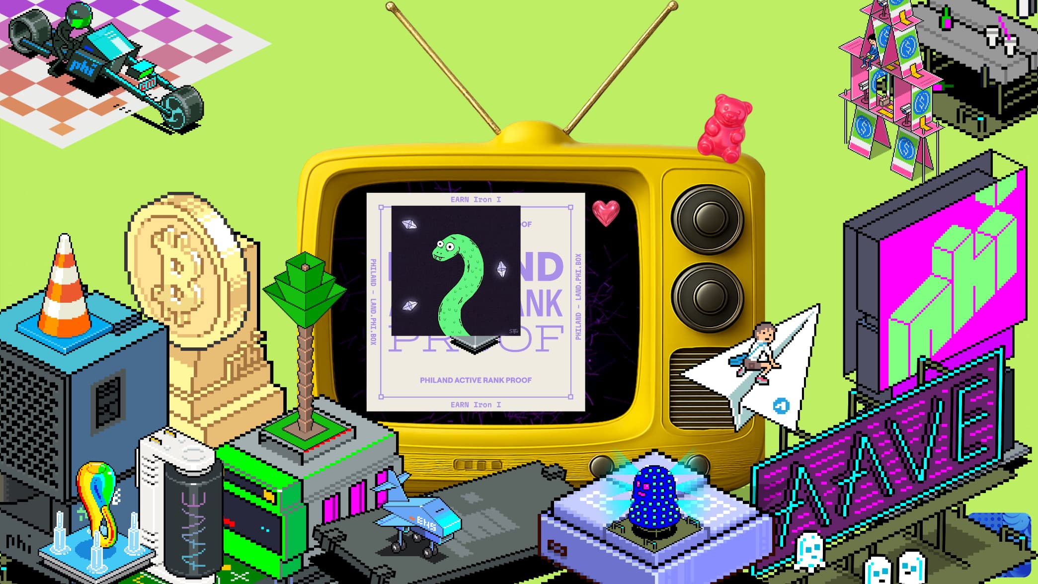 My badge island